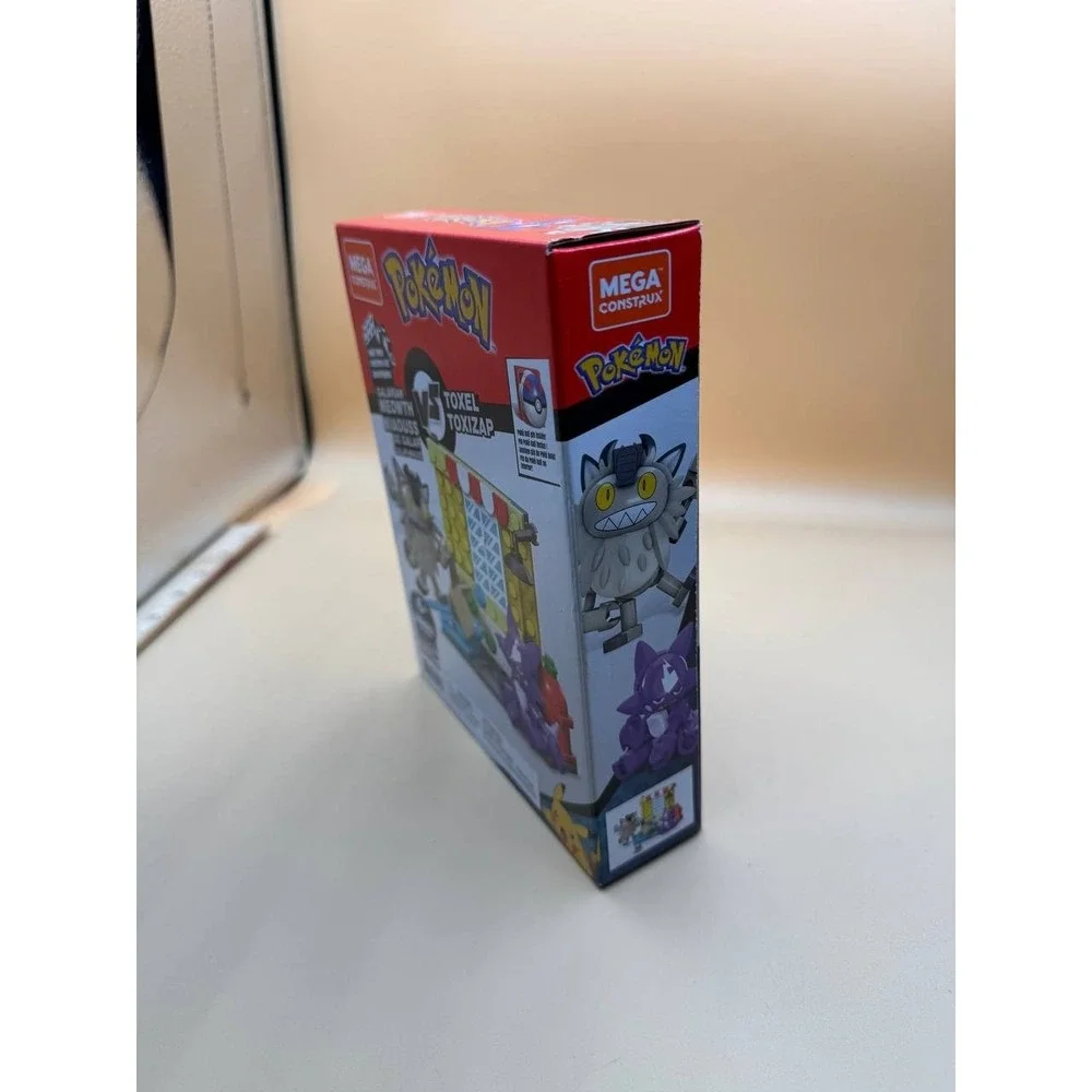 MEGA Construx Pokémon Galarian Meowth vs Toxel 114 Piece Building Set NEW SEALED